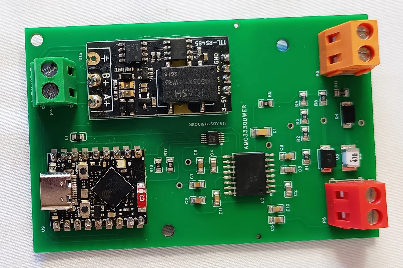Placa VD — detalle